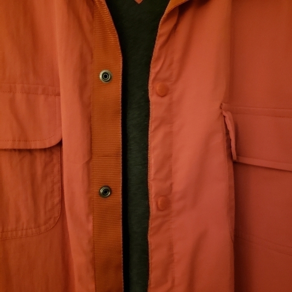 ARIZONA JEAN CO MENS JACKET ORANGE SZ L - Picture 4 of 9